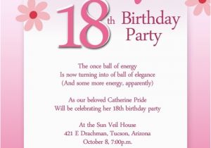 Birthday Invitation Websites Invitation Letter 18th Birthday Sample Letters Free