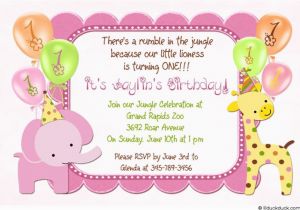 Birthday Invitation Wording for Kids 1st Birthday 21 Kids Birthday Invitation Wording that We Can Make