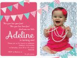 Birthday Invitation Wording for Kids 1st Birthday First Birthday Party Invitation Ideas Bagvania Free