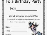 Birthday Invitations for 13 Year Old Boy Free Birthday Party Invitation Template Along with All the