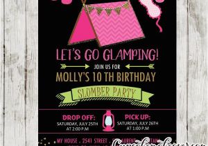 Birthday Invitations for 8 Yr Old Girl 25 Best Ideas About Slumber Party Invitations On