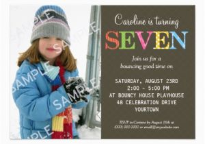 Birthday Invitations for 8 Yr Old Girl 7th Birthday Party Invitation Wording Free Invitation