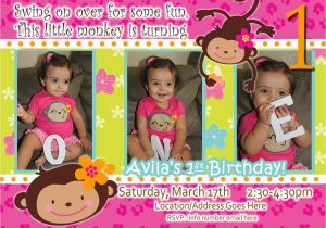 Birthday Invitations for 8 Yr Old Girl Birthday Invitation Cards for 1 Year Old Best Party Ideas