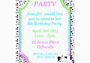 Birthday Invitations for Two People Dalmatian Birthday Party Invitation 2 Zazzle