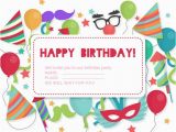 Birthday Invitations Free Download Birthday Invitation Card Vector Free Download