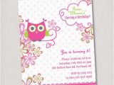Birthday Invitations Free Shipping Owl Birthday Invitation Quot whoo 39 S Birthday Quot Digital File