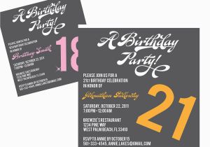 Birthday Invitations Free Templates 18 Birthday Invitation Templates 18th Birthday