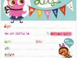 Birthday Invitations Maker Free Kids Birthday Invite Template Birthday Invitation Maker