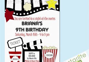 Birthday Invitations Movie theme 40th Birthday Ideas Birthday Party Invitation Templates