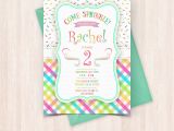 Birthday Invitations to Print at Home Printable Sprinkle Birthday Invitations Free Thank You