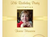 Birthday Invitations with Photo Make Your Own 50th Birthday Party Invitations Create Your Own Zazzle
