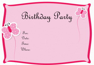 Birthday Invite Creator 5 Images Several Different Birthday Invitation Maker