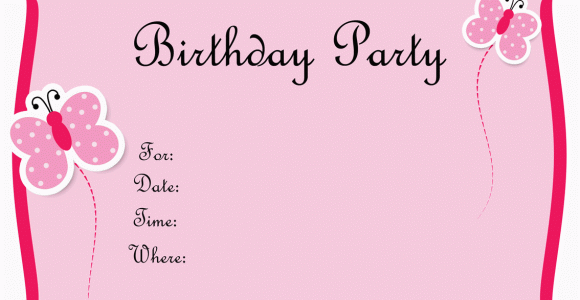 Birthday Invite Creator 5 Images Several Different Birthday Invitation Maker