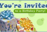 Birthday Invite Ecards Free Birthday Party Ecard Email Free Personalized