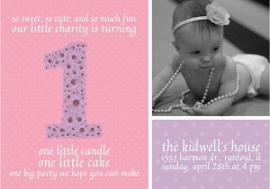 Birthday Invite Message for 1 Year Old 1 Year Old Birthday Quotes Quotesgram