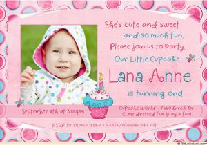 Birthday Invite Message for 1 Year Old One Year Old Birthday Party Invitations Ideas Drevio