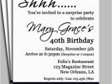 Birthday Invite Messages for Adults Birthday Invite Messages for Adults Black Damask Surprise
