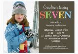 Birthday Invite Wording for 7 Year Old 7th Birthday Party Invitation Wording Free Invitation