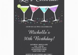 Birthday Invites for Adults 30th Birthday Invitation Adult Birthday Invite Zazzle