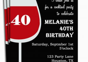 Birthday Invites for Adults Adult Birthday Invitation Printable Personalized for Your