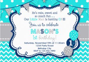 Birthday Invites for Boys Boys Birthday Invitation Boys Party Invitation