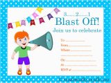 Birthday Invites for Boys Free Printable Birthday Invitations Random Talks