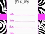 Birthday Invites Free Printable 50 Free Birthday Invitation Templates You Will Love