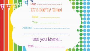 Birthday Invites Templates Free Online Free Printable Birthday Invitations Online Bagvania Free