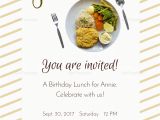 Birthday Lunch Invite Birthday Lunch Invitation Design Template In Psd Word