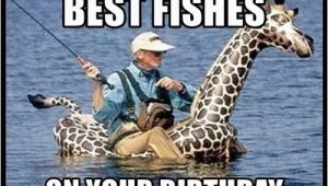 Birthday Meme Fishing Giraffe Birthday Memes Wishesgreeting
