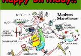 Birthday Meme for Runners Happy Birthday Runner Marathoner Marathon Lustiges