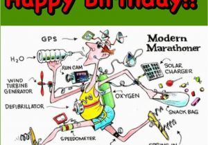 Birthday Meme for Runners Happy Birthday Runner Marathoner Marathon Lustiges