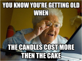 Birthday Meme Getting Old Sinecore Sinecode Sylvain Colmant is Giving Away their