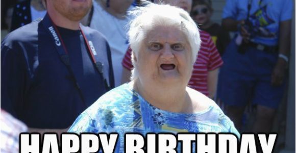 Birthday Meme Old Lady Funny Old Lady Birthday Meme Birthday Cookies Cake