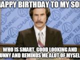 Birthday Memes for son Ron Burgundy Meme Imgflip