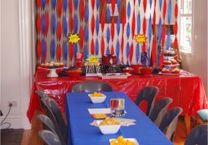 Birthday Party Decorating Ideas On A Budget the Noatbook Spider Man Party On A Budget