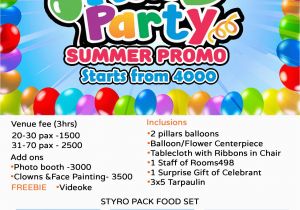 Birthday Party Decoration Packages Kids Children Birthday Party Venue Rooms498