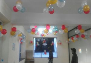 Birthday Party Hall Decoration Pictures 1000 Balloon Decoration at Home Ideas and Videos