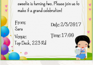 Birthday Party Invitation Apps Kids Birthday Invitation Maker android Apps On Google Play