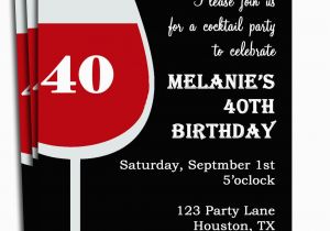 Birthday Party Invitation Message for Adults Adult Birthday Invitation Printable Personalized for Your