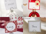 Birthday Place Card Holders Christmas Snowflake Place Name Cards Party Wedding