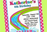 Birthday Pool Party Invitation Wording Birthday Pool Party Invitations Template Best Template