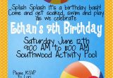 Birthday Pool Party Invitation Wording Kid Pool Party Invitation Wording Backyard Design Ideas