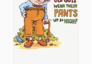 Birthday Present for 27 Year Old Man Recycled Paper Greetings Old Guys Pants Funny Humorous