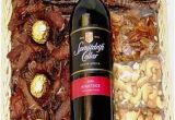 Birthday Present for Him In south Africa Biltong Wine Hamper Anniversary Flowers and Gifts