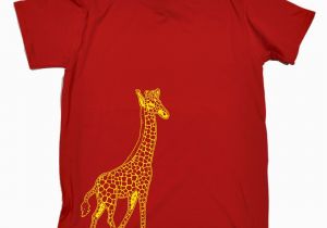 Birthday Present for Him south Africa Giraffe T Shirt Tee Design Africa Animal Funny Birthday