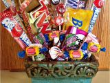 Birthday Present for Male 50 Year Old 50th Birthday Candy Basket and Poem An Affair From the Heart