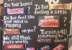 Birthday Present for Man Turning 40 16 Best Images About Candy Bar Boards On Pinterest Candy