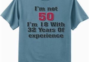 Birthday Present for Man Turning 50 50th Birthday Gift Funny T Shirt Turning 50 Saying Graphic