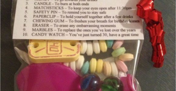 Birthday Present for someone Your Dating 30th Birthday Survival Kit Birthday Gift 30th Present for